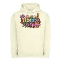 Pigment Pistachio One hoppy mama easter day Urban Hoodie - HowdyJamesFarm
