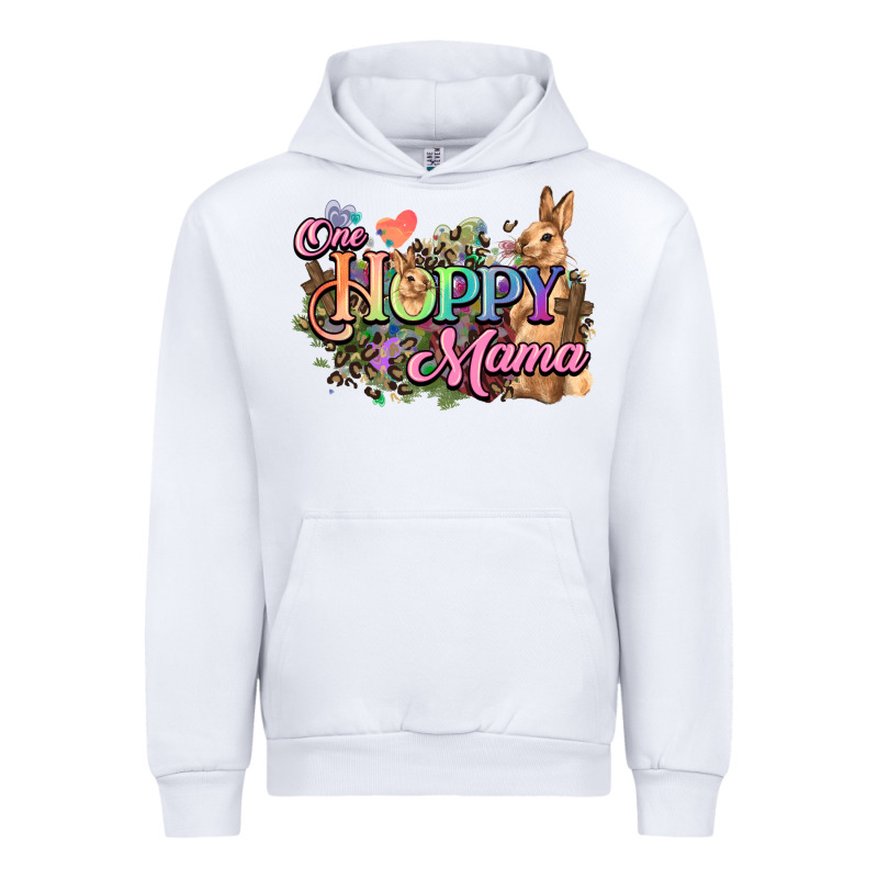 One Hoppy Mama Easter Day Urban Hoodie by HowdyJamesFarm | Teevron