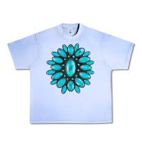 Grape Ice turqoise gemstone Urban Heavy Tee - AdoDesignShop
