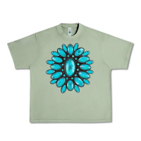 Oil Green turqoise gemstone Urban Heavy Tee - AdoDesignShop