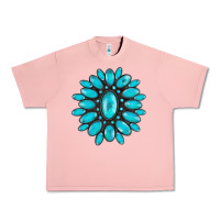 Salmon turqoise gemstone Urban Heavy Tee - AdoDesignShop