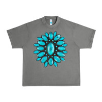 Tornado turqoise gemstone Urban Heavy Tee - AdoDesignShop