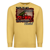 Antique Gold Christmas Movie Watching Blanket Premium Sweatshirt - Bettercallsaul
