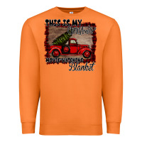 Carrot Christmas Movie Watching Blanket Premium Sweatshirt - Bettercallsaul