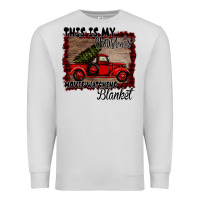 Dove Grey Christmas Movie Watching Blanket Premium Sweatshirt - Bettercallsaul