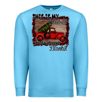 Christmas Movie Watching Blanket Premium Sweatshirt | Teevron