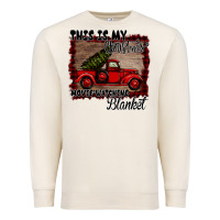 Sandshell Christmas Movie Watching Blanket Premium Sweatshirt - Bettercallsaul