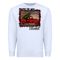 White Christmas Movie Watching Blanket Premium Sweatshirt - Bettercallsaul
