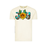 Vintage Arctic joy with sunflower and cactus ado Vintage Tee - AdoDesignShop