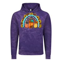 Cloud Purple Fall rainbow Vintage Hoodie - Artiststas