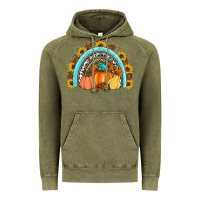 Vintage Olive Fall rainbow Vintage Hoodie - Artiststas