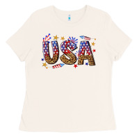 Bone usa 4th of july bw Ladies Tee - texasbilliewilder