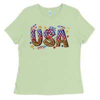 Matcha usa 4th of july bw Ladies Tee - texasbilliewilder