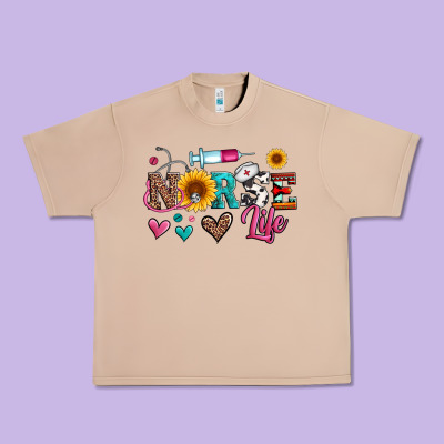 Western Nurse Life Urban Heavy Tee Designed By Artiststas