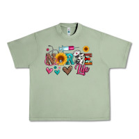 Oil Green western nurse life Urban Heavy Tee - Artiststas