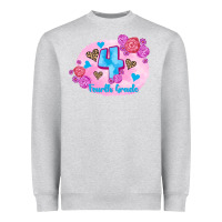 Heather Grey back to school flowers fourth grade 3200x2400 Heavyweight Sweatshirt - AdoDesignShop