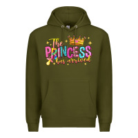 Army Green the princess has arrived Premium Hoodie - NancyCooperArtShop