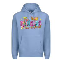 Colony Blue the princess has arrived Premium Hoodie - NancyCooperArtShop