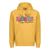 Mustard the princess has arrived Premium Hoodie - NancyCooperArtShop