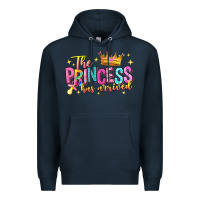 Navy the princess has arrived Premium Hoodie - NancyCooperArtShop