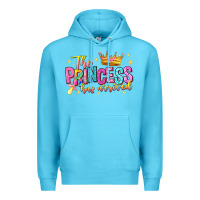 Ocean Blue the princess has arrived Premium Hoodie - NancyCooperArtShop