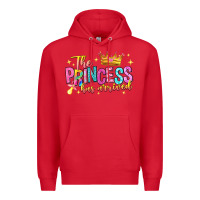 Red the princess has arrived Premium Hoodie - NancyCooperArtShop