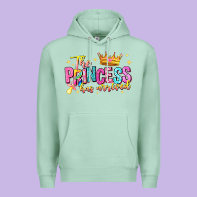 The Princess Has Arrived Premium Hoodie Designed By Nancycooperartshop