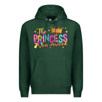 Sports Green the princess has arrived Premium Hoodie - NancyCooperArtShop