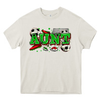 Cream aunt soccer Heavy Core Tee - Zillion Design Studio
