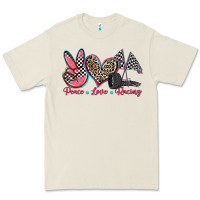 Bone peace love racing Premium Tee - Zillion Design Studio