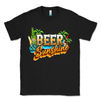 Black Beer and sunshine Classic Tee - NancyCooperArtShop