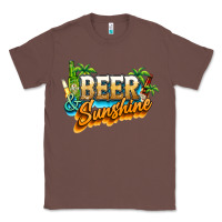 Chestnut Beer and sunshine Classic Tee - NancyCooperArtShop