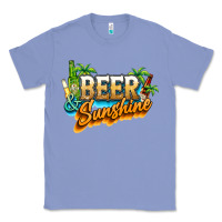 Colony Blue Beer and sunshine Classic Tee - NancyCooperArtShop