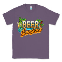 Lavender Beer and sunshine Classic Tee - NancyCooperArtShop
