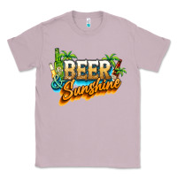 Lilac Beer and sunshine Classic Tee - NancyCooperArtShop