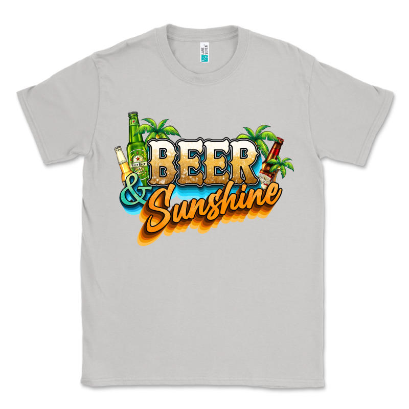 Beer And Sunshine Classic Tee by NancyCooperArtShop | Teevron