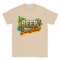 Mushroom Beer and sunshine Classic Tee - NancyCooperArtShop