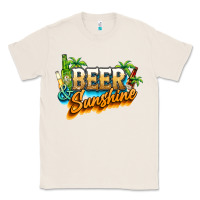 Natural Beer and sunshine Classic Tee - NancyCooperArtShop