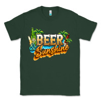 Sports Green Beer and sunshine Classic Tee - NancyCooperArtShop