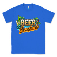 True Royal Beer and sunshine Classic Tee - NancyCooperArtShop
