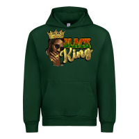 Forest Green Black king Urban Hoodie - HowdyJamesFarm