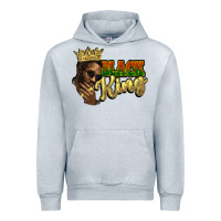 Heather Grey Black king Urban Hoodie - HowdyJamesFarm