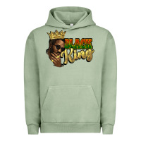 Pigment Oil Green Black king Urban Hoodie - HowdyJamesFarm