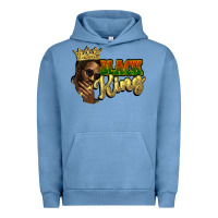 Pigment Pebble Blue Black king Urban Hoodie - HowdyJamesFarm
