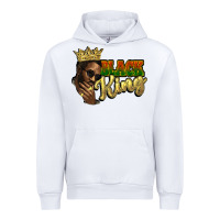 White Black king Urban Hoodie - HowdyJamesFarm