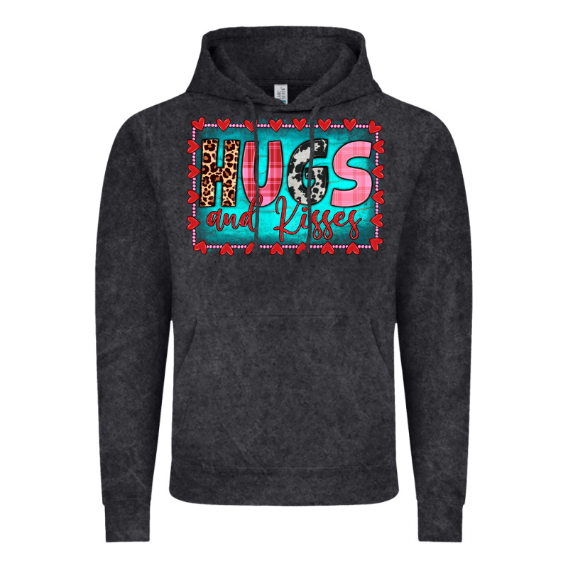 Hugs And Kisses Vintage Hoodie by JahusDesignShop | Teevron