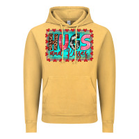 Vintage Mustard hugs and kisses Vintage Hoodie - JahusDesignShop