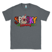 Charcoal Heather spooky summer vibes Classic Tee - CowhideDigitalArt