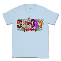 Dusty Blue spooky summer vibes Classic Tee - CowhideDigitalArt