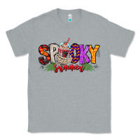 Heather Grey spooky summer vibes Classic Tee - CowhideDigitalArt